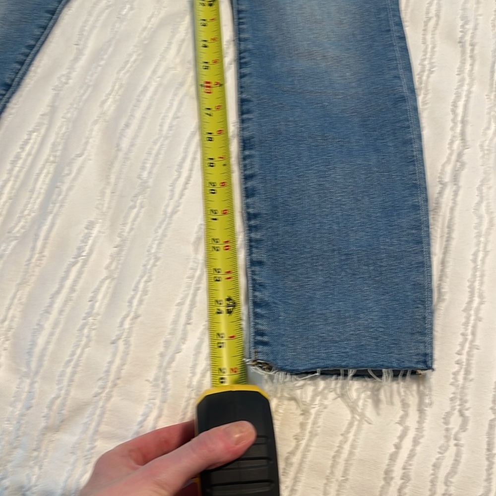 NWOT J. crew 9” Toothpick Denim- size 2 (25) - Picture 5 of 9